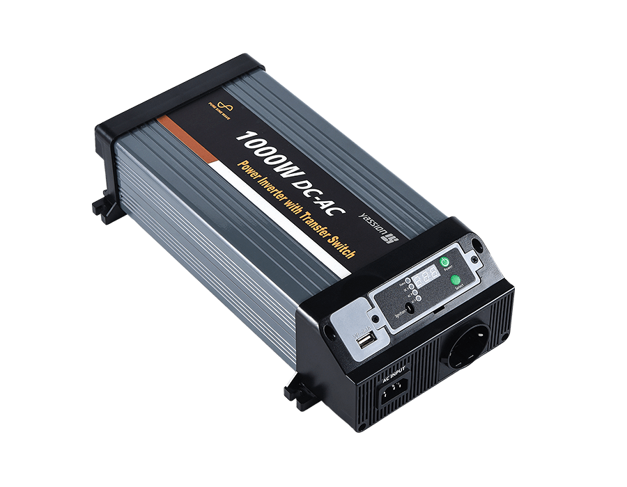 1000W Pure inverter with transfer (removable display)