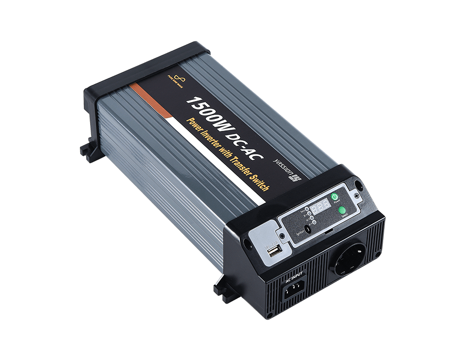 1500W Pure inverter with transfer (removable display)