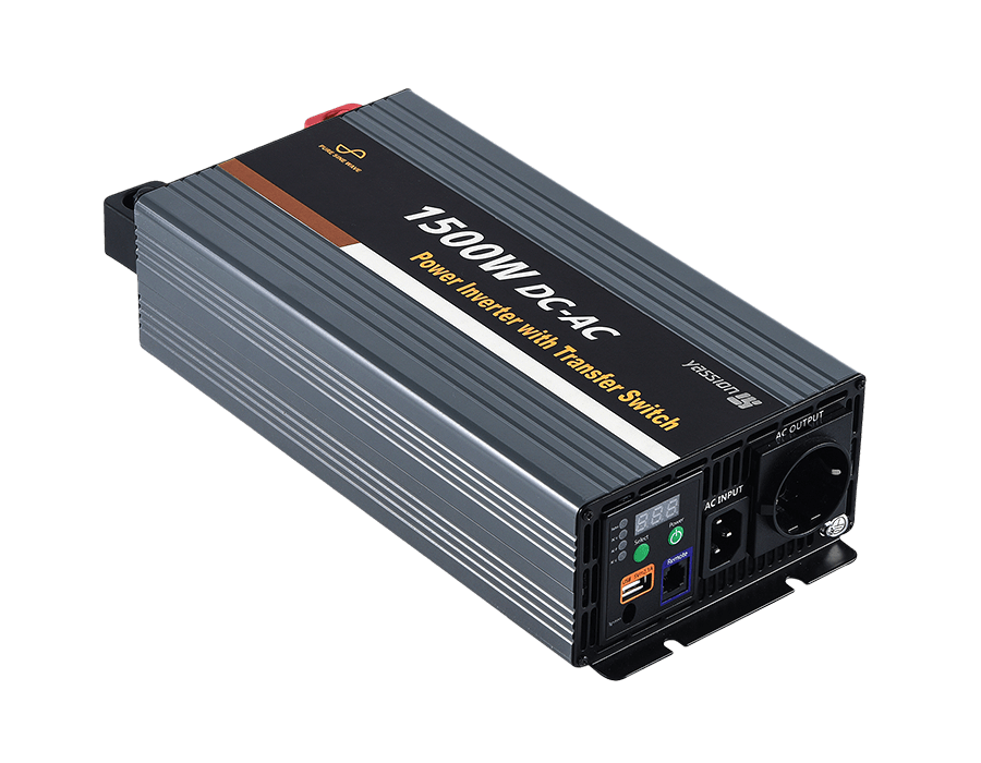 1500W Pure sine inverter with transfer switch