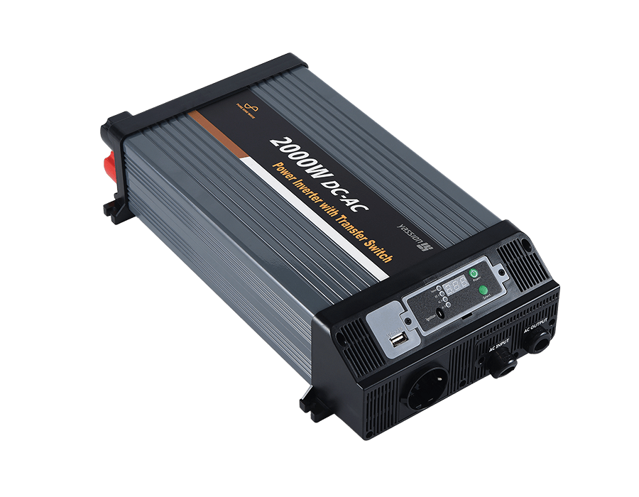2000W Pure inverter with transfer (removable display)