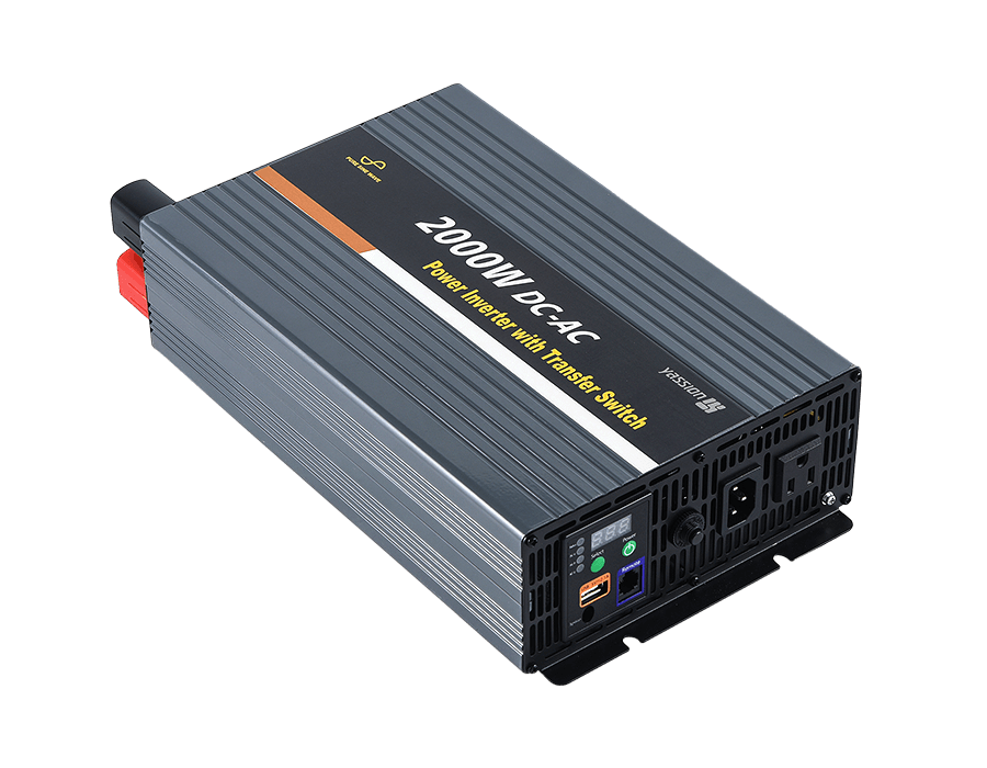 2000W Pure sine inverter with transfer switch