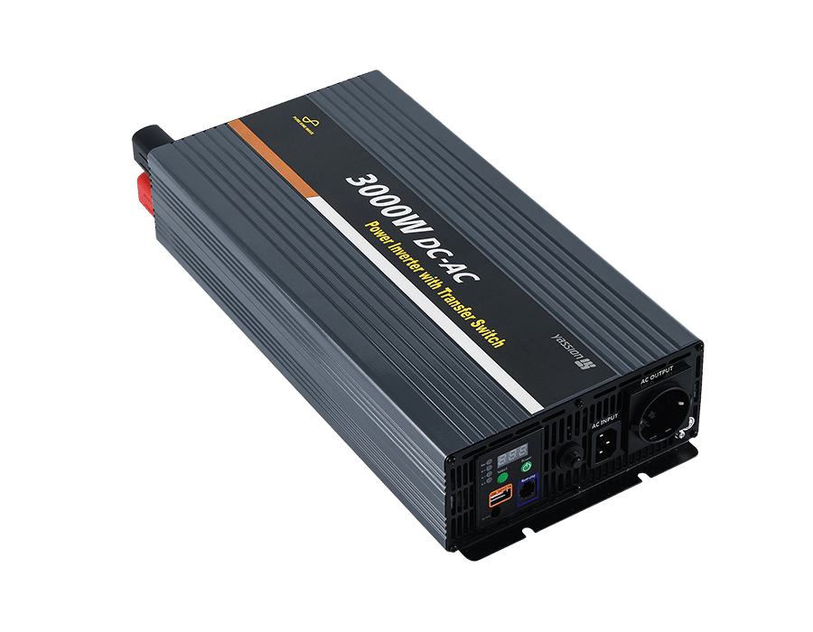 3000W Pure sine inverter with transfer switch